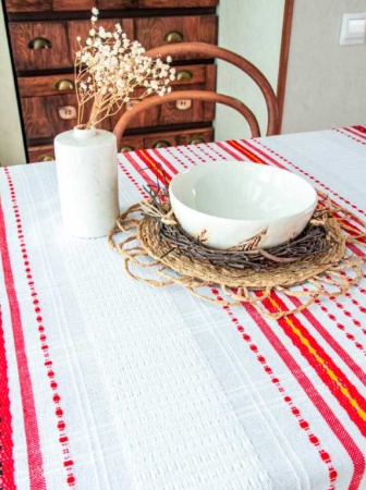 Скатерть "Русь" в русском стиле 155 х116 см. арт. 573322-866 