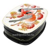 Шкатулка Палех Снегири 11х9 см. арт. 2346583 