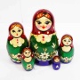 Матрешка "Вятская" 5 мест 9см арт. 1218735  Матрешка "Вятская" 5 мест 9см арт. 1218735