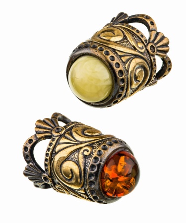 Напёрсток Юбочка с кабашоном 19х25 мм. арт. 729