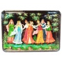 Шкатулка стиль Палех "Хоровод" 12х17см Арт. 110419725 