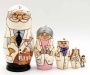 Матрешка "Врач" 10 см. 5 мест арт. 8176534