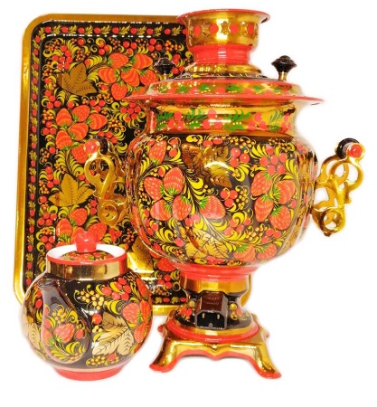 самовар хохлома