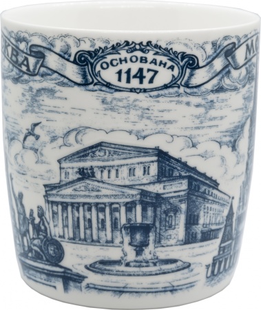  Кружка "Москва. Большой театр", синяя арт. 876664234