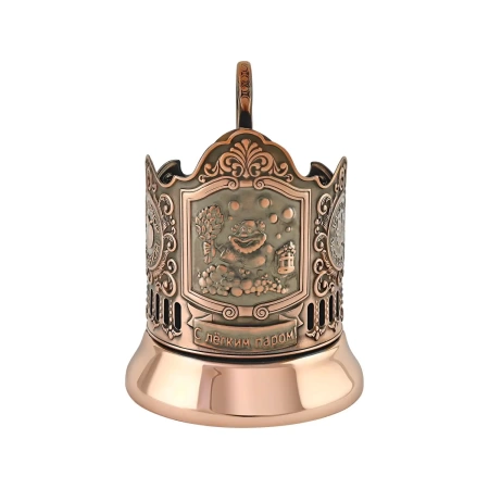 картинка Подстаканник медный "Банный"  Артикул:  С9608/5