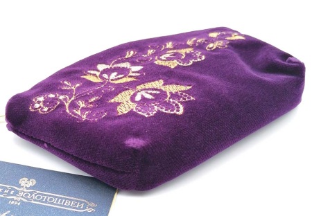 Золотошвеи Косметичка 11х17х3 см. Арт. 294-775 