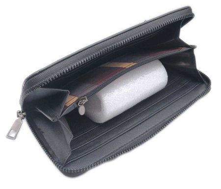 Портмоне мужское / Кошелек мужской на молнии 10х20 арт. 484632