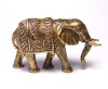 Фигурка из латуни Слон индийский большой арт. 1364