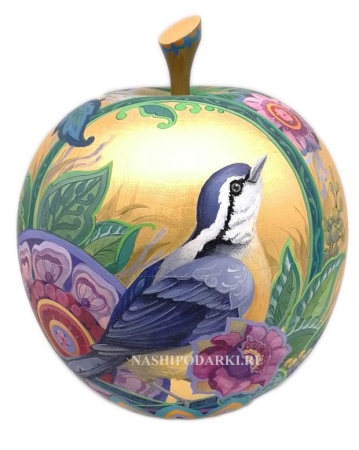 Яблоко авторское "Русская зима" 18х12 см. арт. 846122