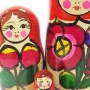 Матрешка Полхов майдан 5 мест 10см арт. 1118314