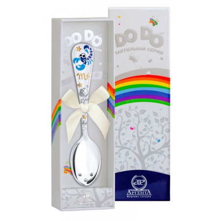 Тактильная ложка "Зодиак-Скорпион" Артикул: 1152ЛЖ05008, Ф2840101, магазин 