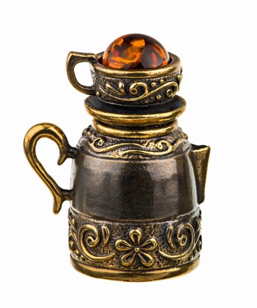 Напёрсток Чайник с чашкой магнит арт. 734