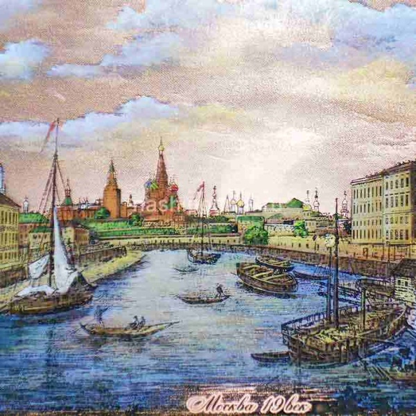 Гравюра на меди "Москва 19 век" 22х26см Арт. 290119173