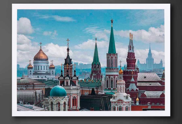 Открытка монументальная Москва 10х15 арт. 22322211