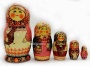 Матрешка сергиево-посадская 5 куклол 17см арт. 97223  Матрешка сергиево-посадская 5 куклол 17см арт. 97223