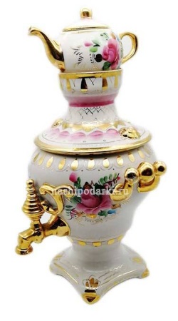 Самовар декоративный маленький арт. 921171
