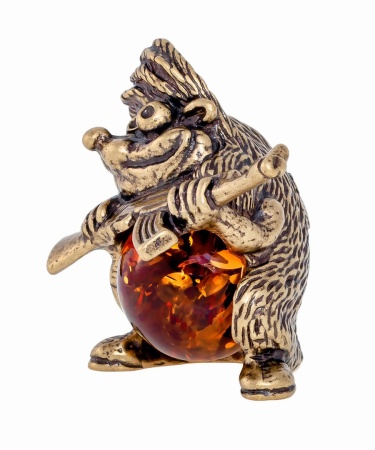 Ёж с автоматом 33х30 мм. арт. 116.1