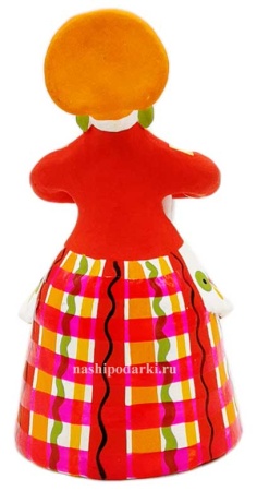 Барыня с хлебом дымка 11 см. арт. 152294