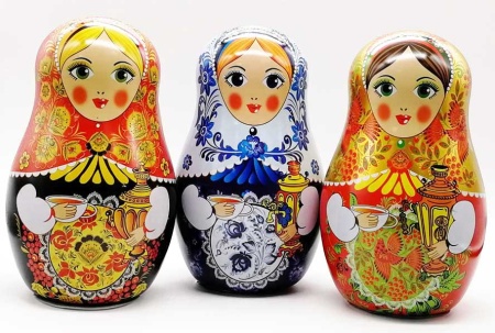Чай в матрешке