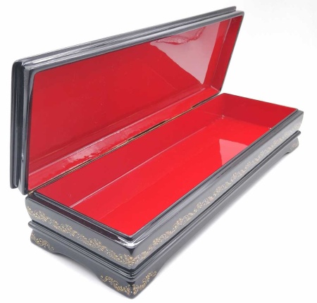 Шкатулка высокохудожественная Палех "Снегурочка" 27х9 см. арт. 573229 