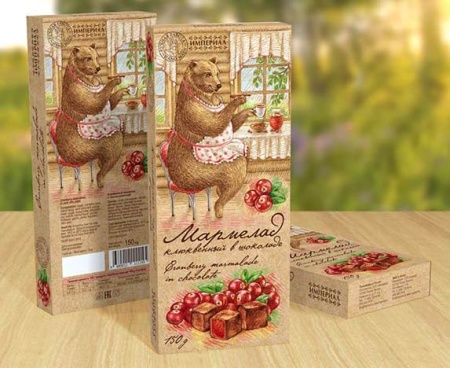 Клюквенный мармелад в тёмном шоколаде 150 гр. арт. Б11114