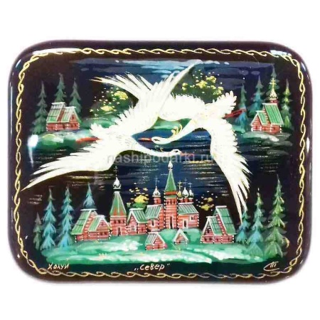 Шкатулка Холуй "Север" 6х8см Арт. 110419739 Шкатулка Холуй "Север" 6х8см Арт. 110419739