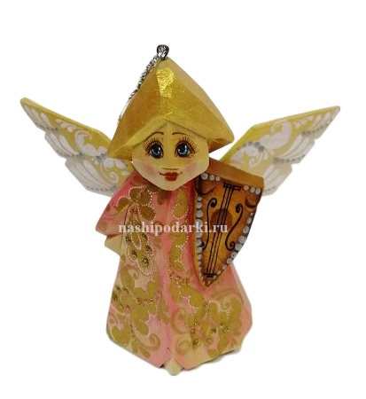 Ангелочек подвеска 8х7см арт. 17812