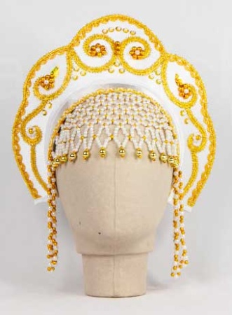 Детский кокошник «Венец» КВм-09 Артикул: КВм-09