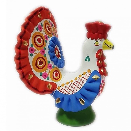 Дымковская игрушка "Индюк на ступке" 14х11см арт. 1118150