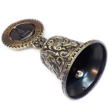 Колокольчик серебристый "Москва Россия" Арт. 2102311