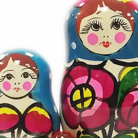 Матрешка Полхов-майданская 5 мест 10см арт. 1118310