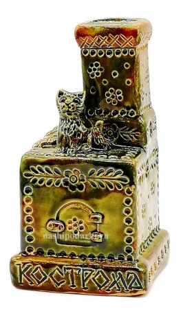 Печка с котом Петровская игрушка 11х5 см. арт. 862863 