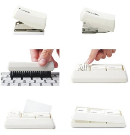 Набор для офиса "Клавиатура"(разные цвета) Артикул: 4374  Набор для офиса "Клавиатура"(разные цвета) Артикул: 4374