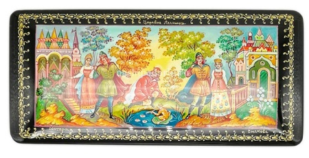 Шкатулка мстера царевна лягушка 18х8см арт. 986325