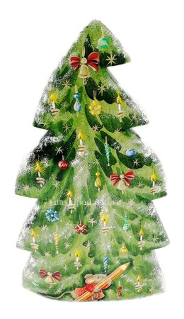 Елка авторская дерево 26 см. арт. 777999