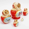 Матрешка "Вятская" 5 мест 9см арт. 220119111