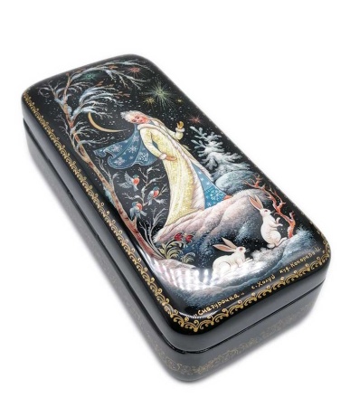 Шкатулка Холуй "Снегурочка" 7х15 см. арт. 7646522