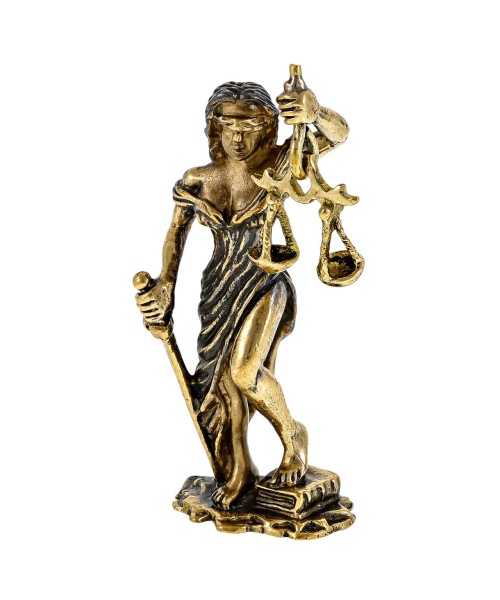 Богиня Правосудия Фемида без подставки 20х45 мм. арт. 2310.1