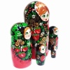 Матрешка Хохлома 5 мест 16см  Арт. 280319688