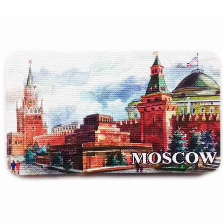 Магнит "Красная Площадь. Мавзолей В.И. Ленина" 9х5см Арт. 140219265