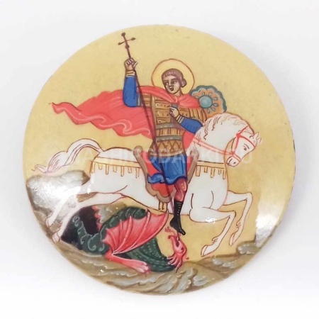 Брошь "Жостово" 5х7см арт. 827665 