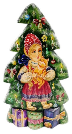Елка авторская дерево 26 см. арт. 777999