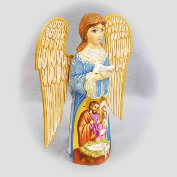 Новогодний подарок "Ангел" 19х12см арт. 12187044