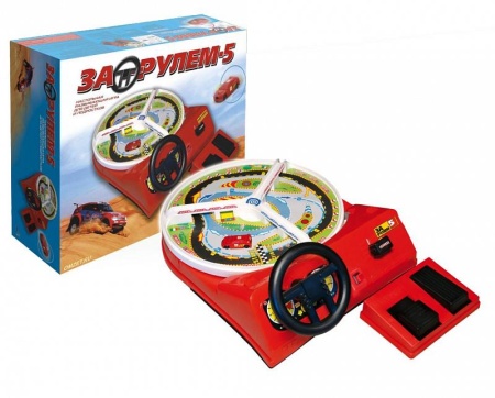Игра "За рулем-5" с педалями Артикул: omzr5 
