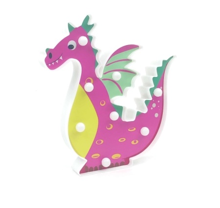 Светильник цветной мини "Динозавр" Артикул: 4500 