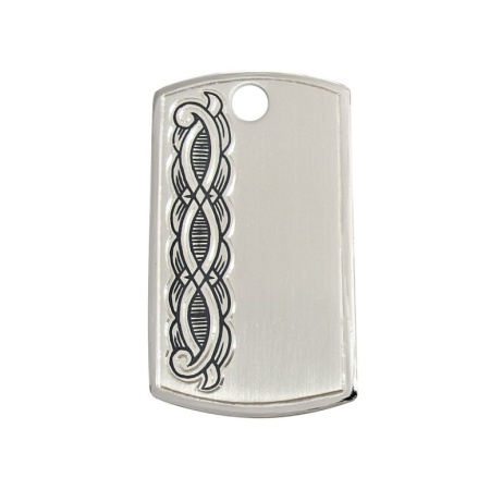 картинка Серебряная Подвеска-жетон Арт: 10040448А05 