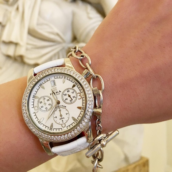 картинка Серебряные женские часы EGO 1807.2.9.14H магазин подарков