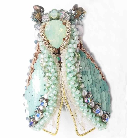 Броши из бисера