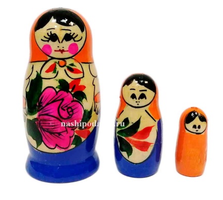 матрешка семеновская 3 места