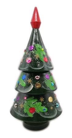 Елка музыкальная 28 см. арт. 7657228